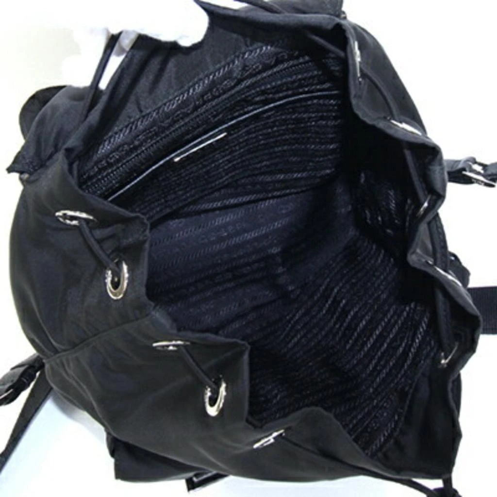 Prada Nylon Leather Backpack (Pre-Owned) 3