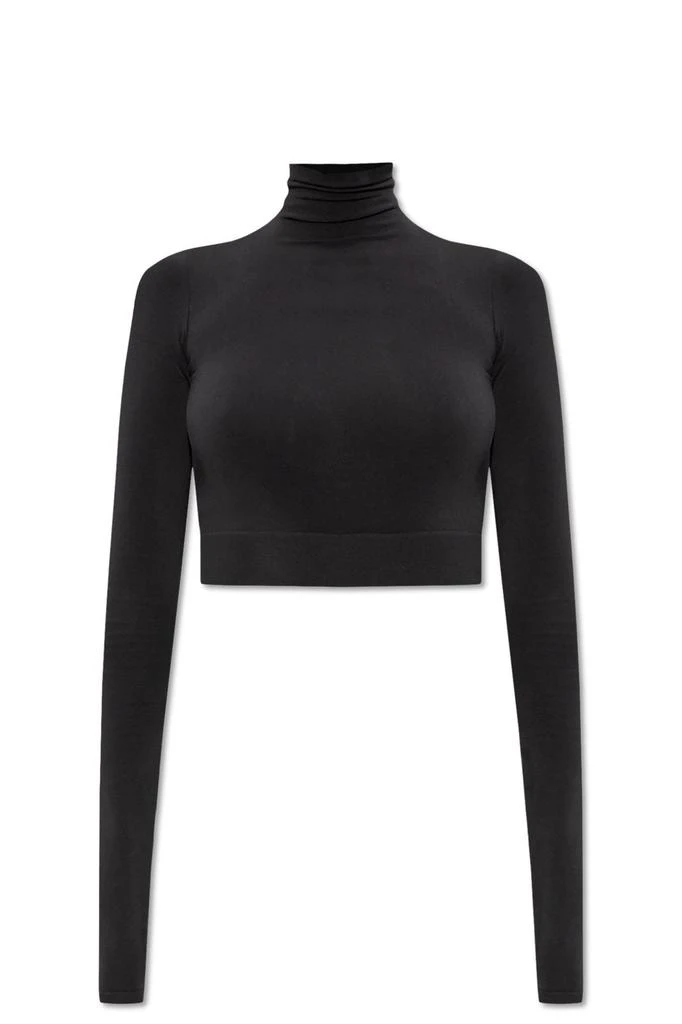 Balenciaga Balenciaga Cropped Long-Sleeve Top 1