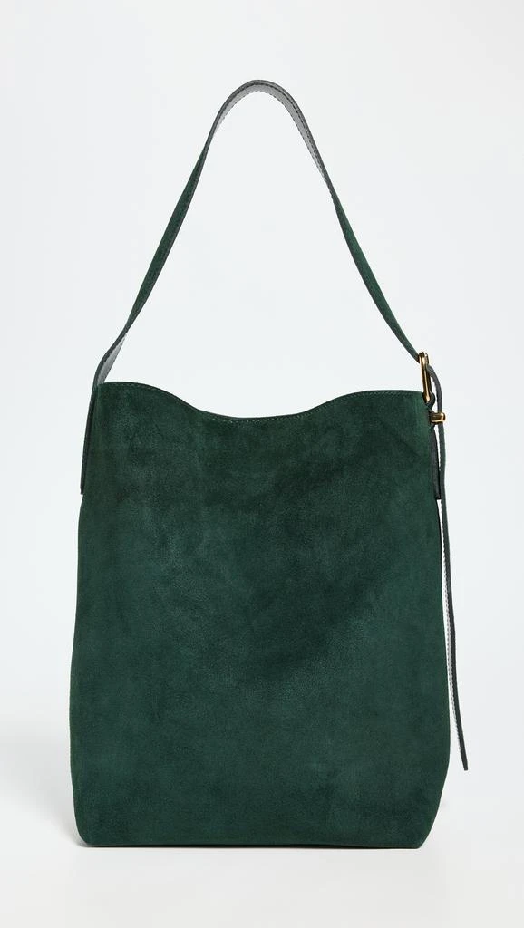 Madewell Essentials Bucket Tote Suede 1