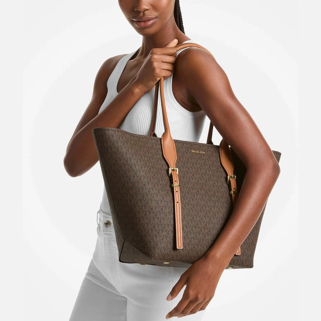 Michael Kors Moore Large Faux Leather Tote Bag 2