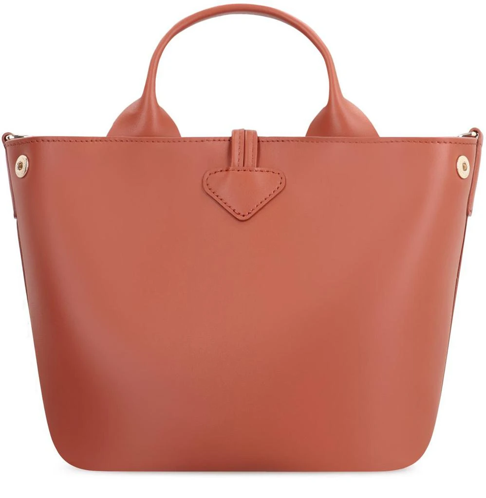 Longchamp Longchamp S Le Roseau Leather Handbag 4