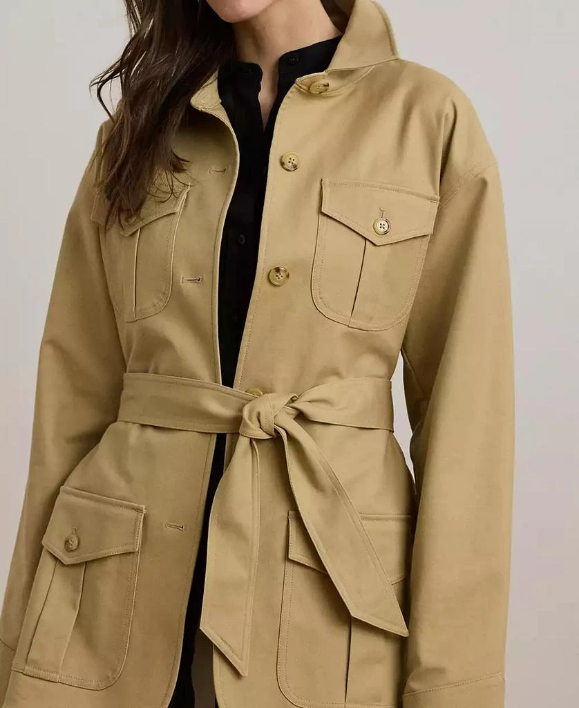 Ralph Lauren Women's Double-Faced Stretch Cotton Field Jacket 3