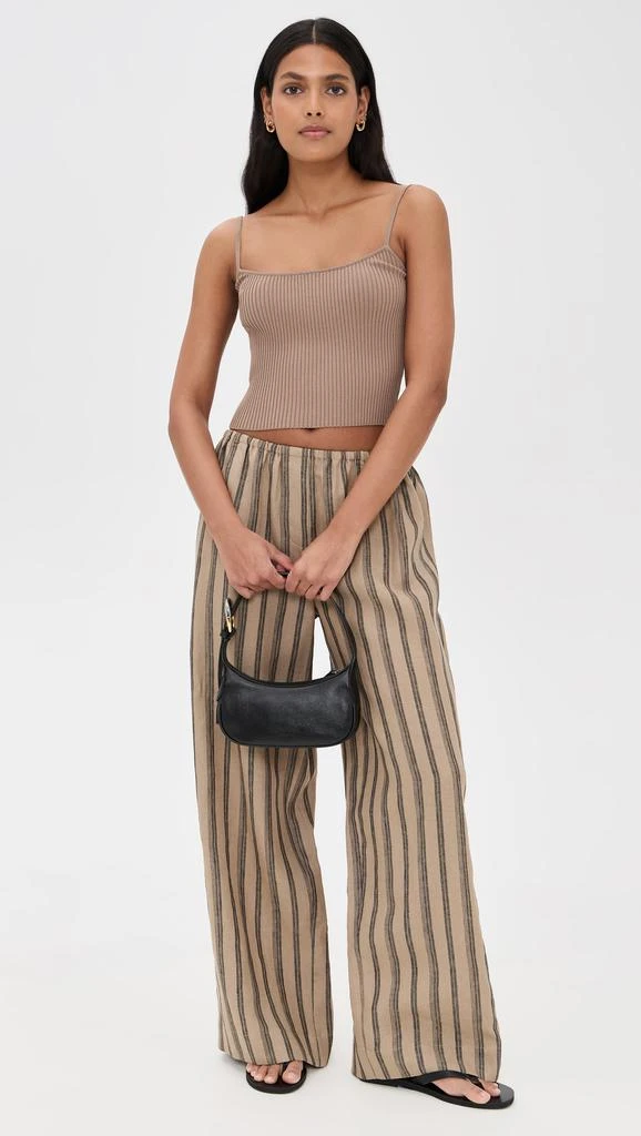 Staud Bonfire Linen Pants 4