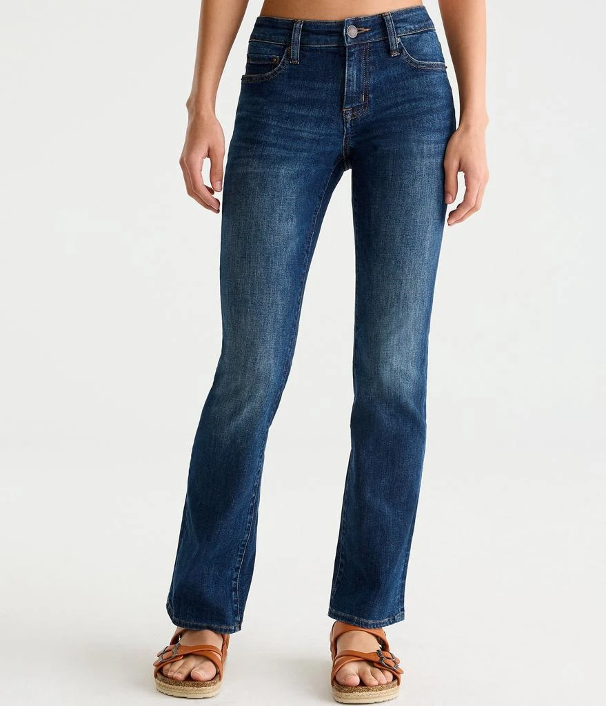 Aeropostale Womens Mid-Rise Bootcut Jean 1