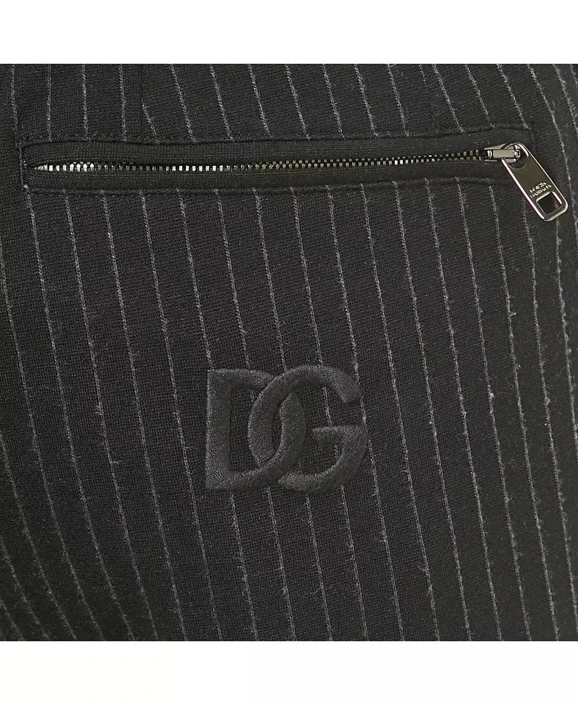 Pre-Owned Dolce & Gabbana Women's Pinstripe Jersey Jogger Pants 5