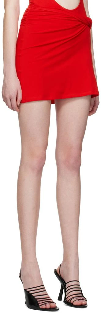 Beaufille Red Maia Miniskirt 2