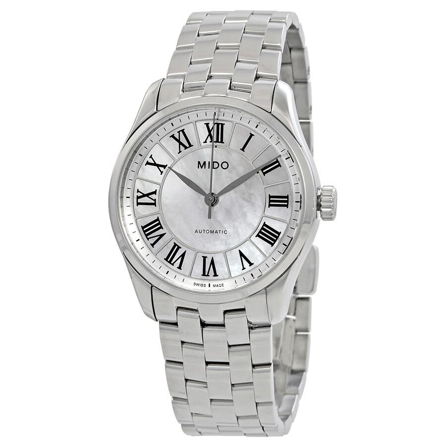 MIDO Belluna II Mother of Pearl Dial Ladies Watch M024.207.11.110.00