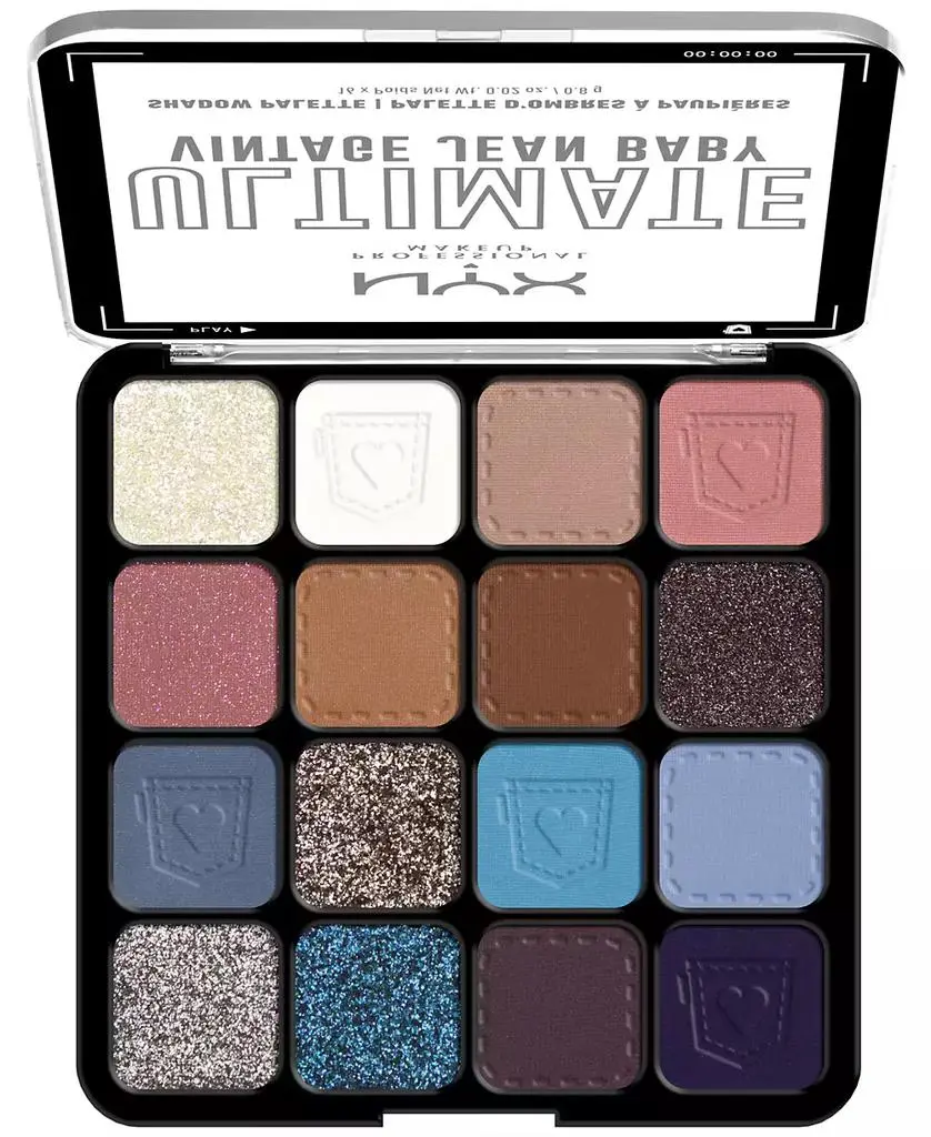 NYX Professional Makeup Ultimate Shadow Palette - Vintage Jean Baby