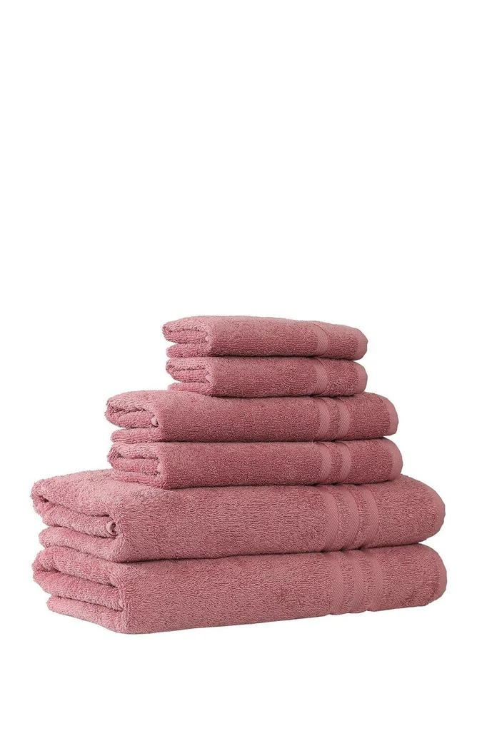 Linum Home Textiles Denzi 6-Piece Towel Set - Tea Rose 2