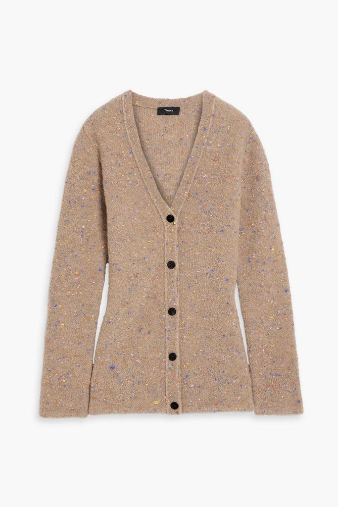 Theory Donegal bouclé-knit merino-wool blend cardigan