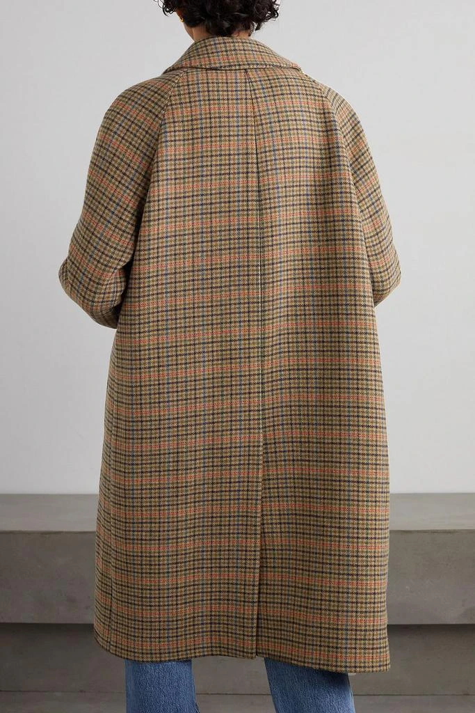 FORTELA Alessandro checked wool-blend coat 3