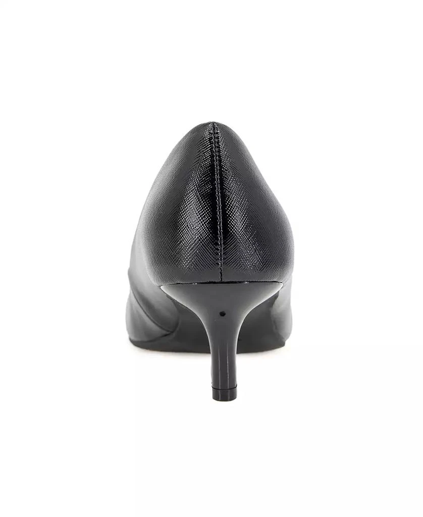BCBG Women's Dovi Kitten Heel Pointed Toe Dress Pumps 3
