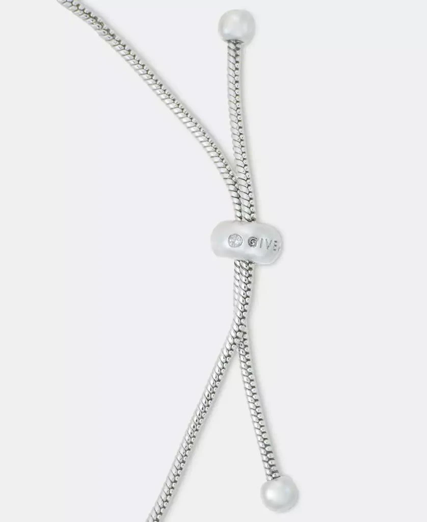 Givenchy Crystal 
Imitation Pearl Slider Bracelet 2