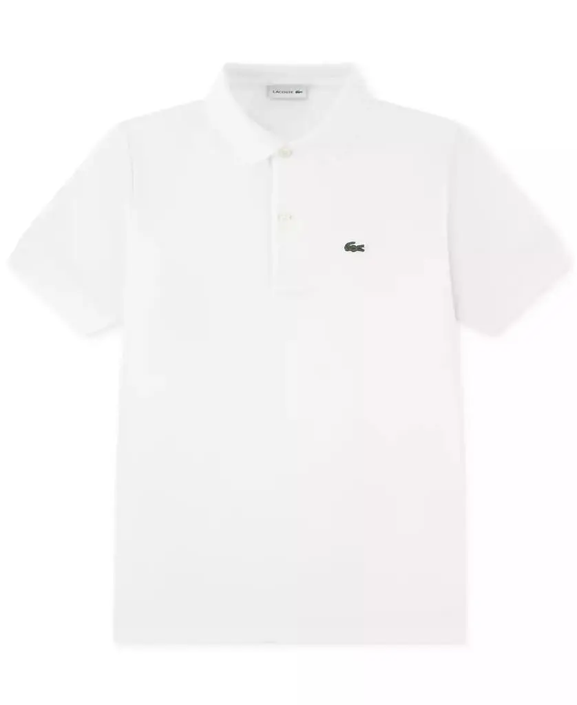 Lacoste Boys' 8-20 Cotton Petit Piqué Polo Shirt