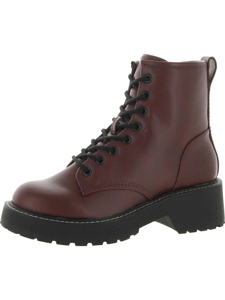 Madden Girl Carra Womens Rhinestone Lug Sole Ankle Boots 23