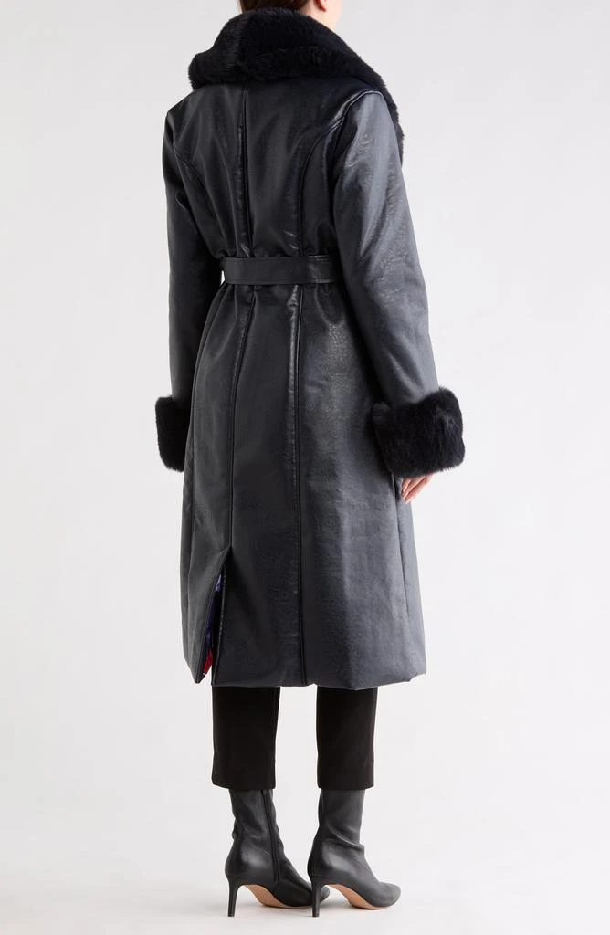 Hutch Stevie Faux Fur 
Faux Leather Coat 2