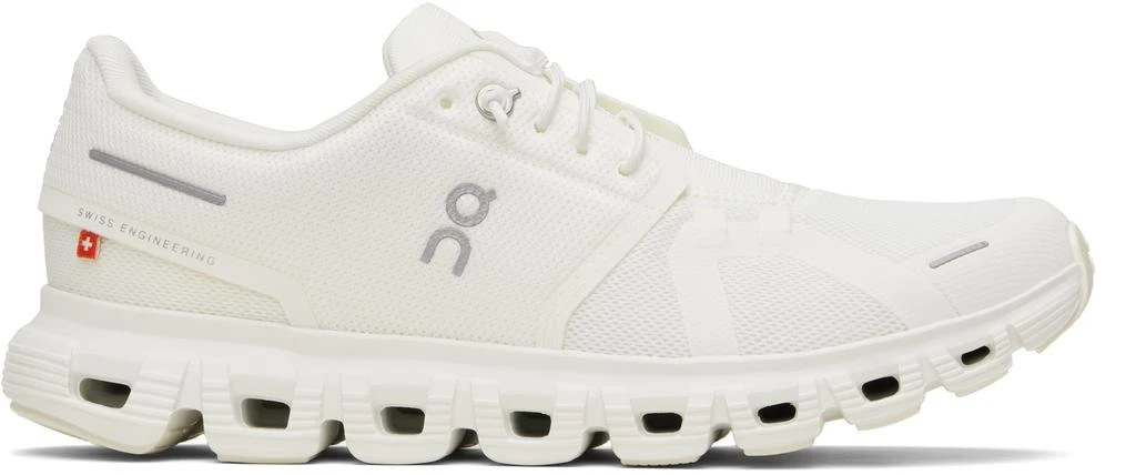 On White Cloud 6 Sneakers 1
