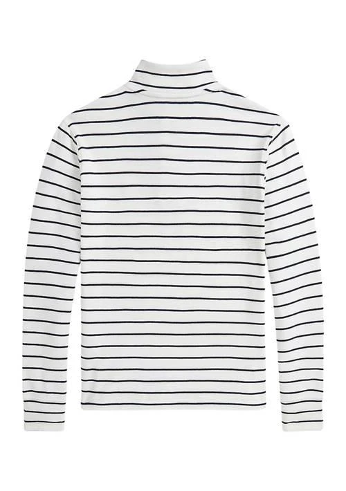 Ralph Lauren Childrenswear Lauren Childrenswear Boys 8 20 Striped Cotton 1 4 Zip Pullover 2