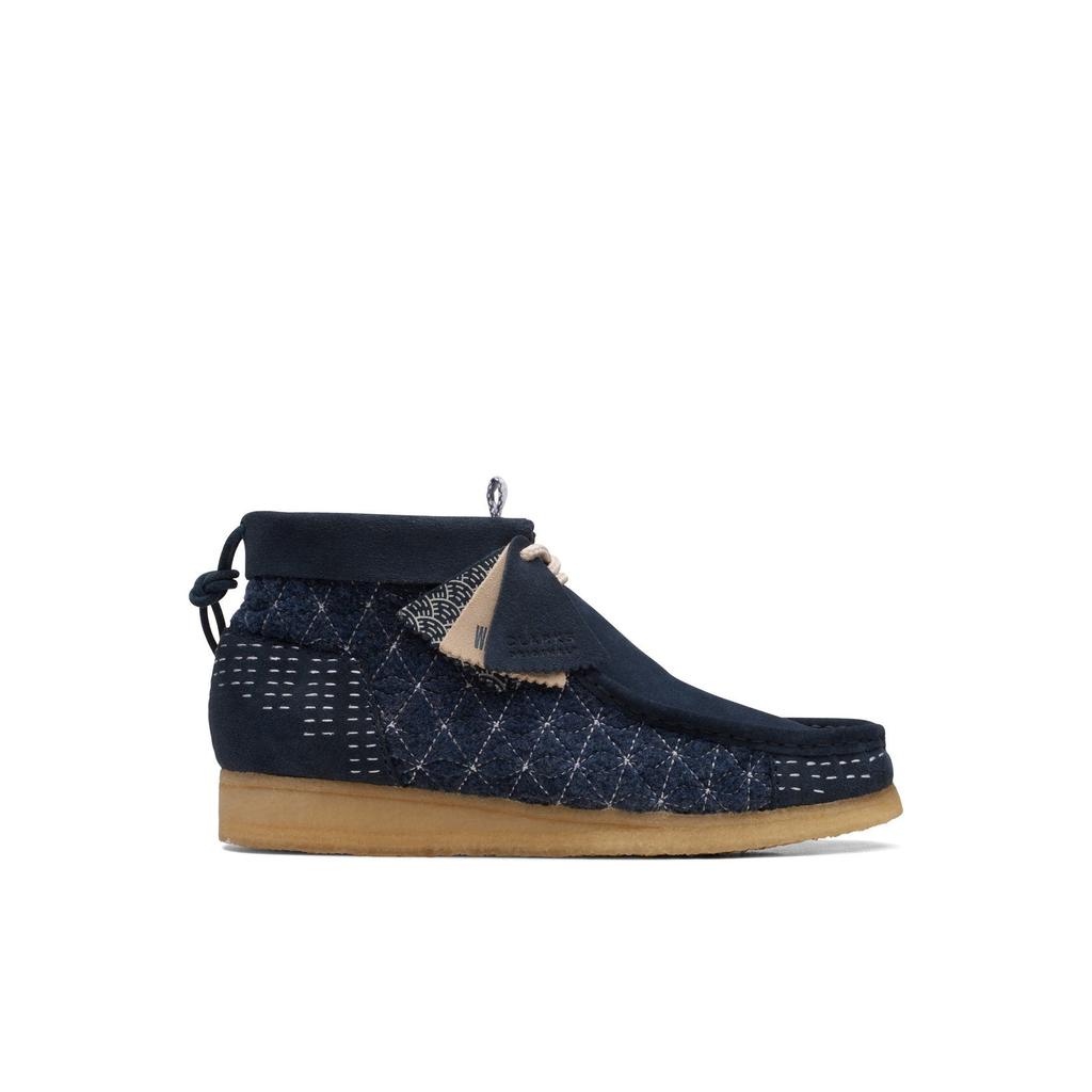 Clarks Clarks - Bottes Wallabee Boot - Navy Sashiko - Homme