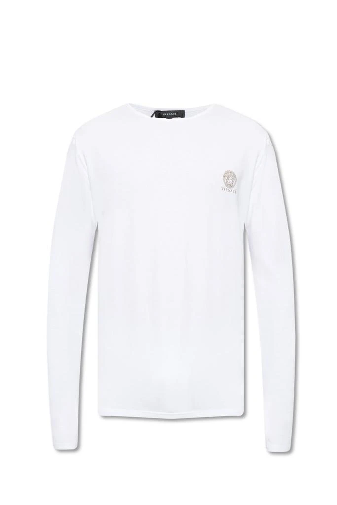 Versace Versace Medusa Printed Long-Sleeved T-Shirt 1