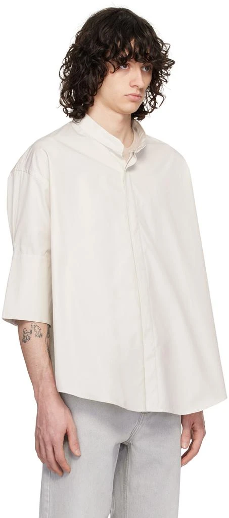 AMI Off-White Oversized Shirt 2