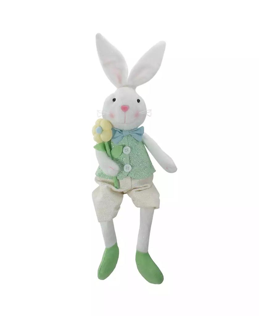 Northlight Boy Bunny Rabbit Easter and Spring Table Top Figure, 24"