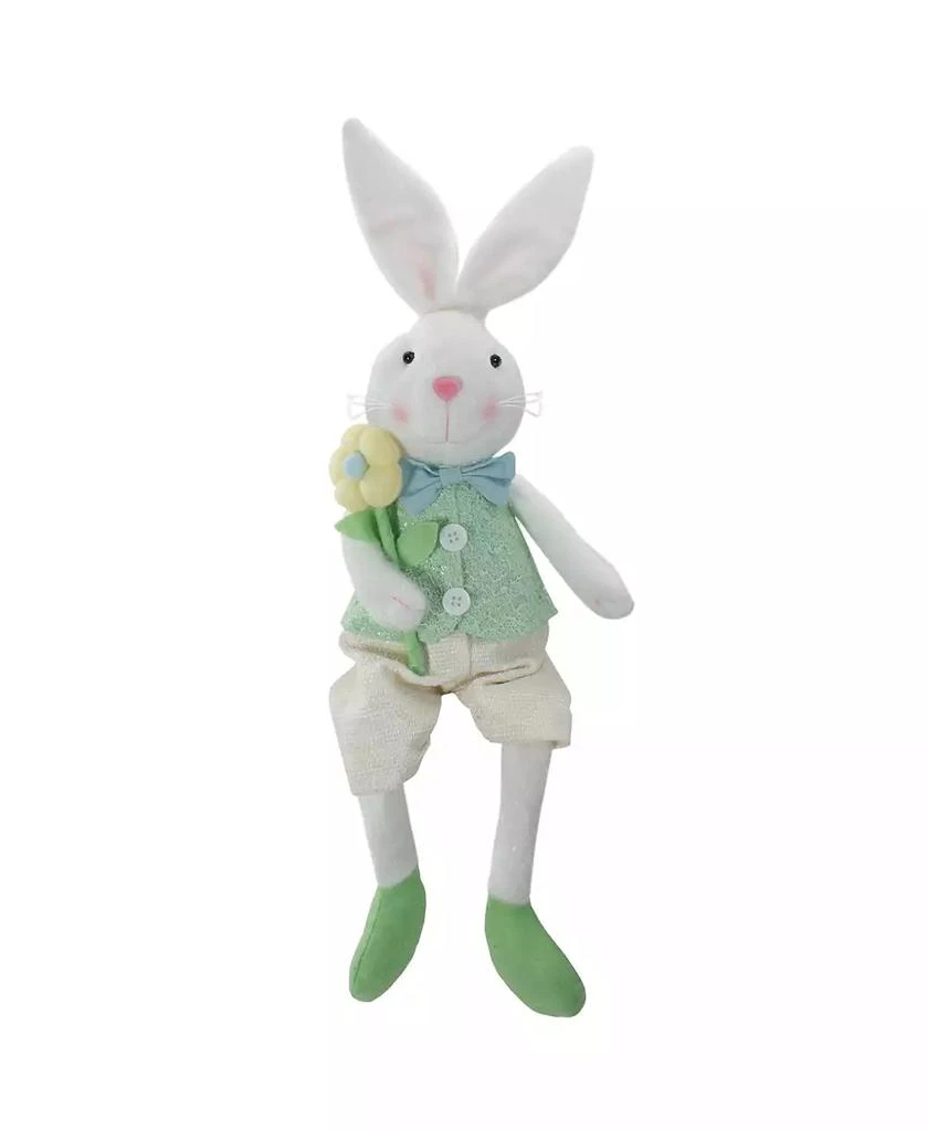 Northlight Boy Bunny Rabbit Easter and Spring Table Top Figure, 24" 1