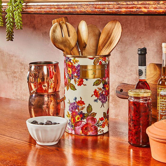 MacKenzie-Childs Flower Market Utensil Holder 2