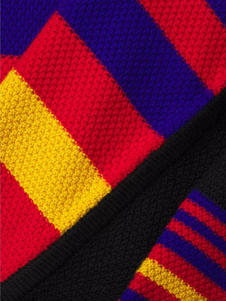 Victor Glemaud Striped Mock Turtleneck Sweater 6