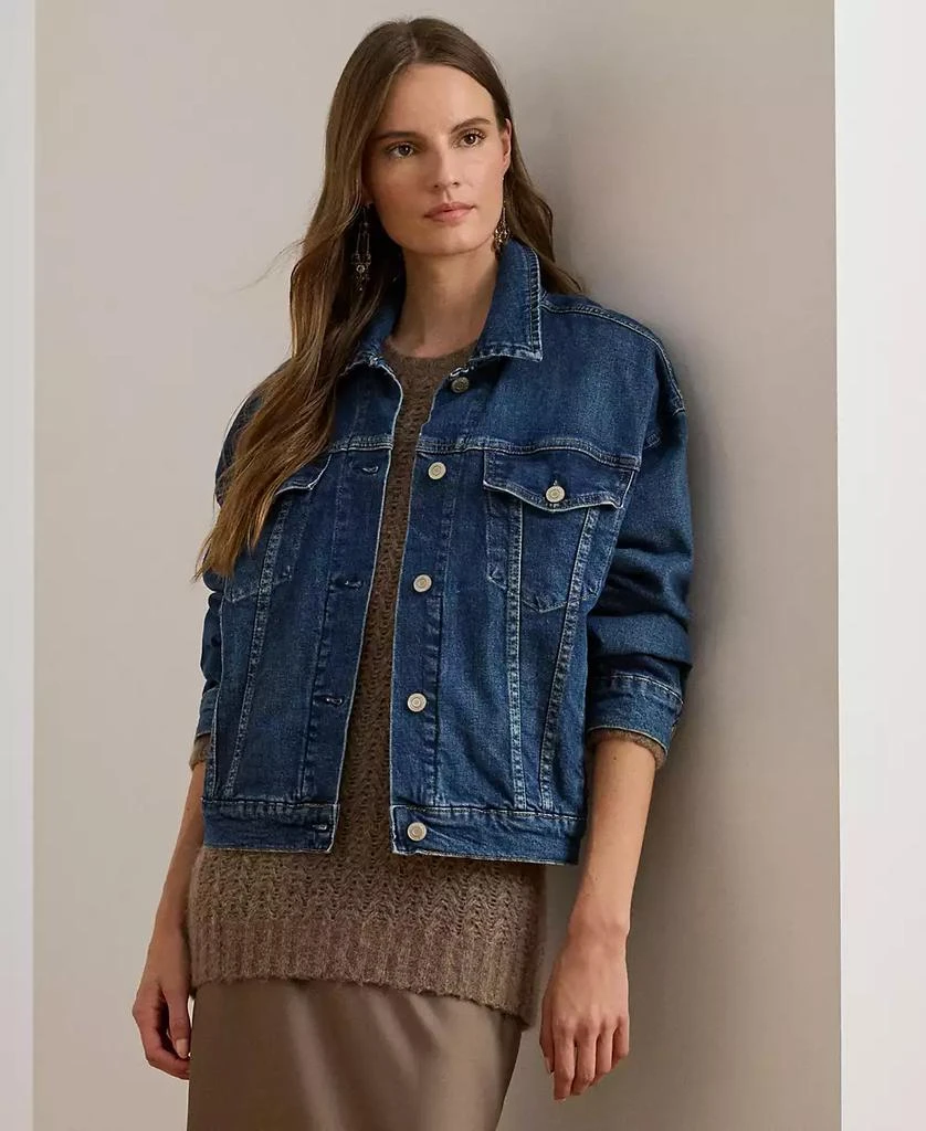 Ralph Lauren Women
s Denim Trucker Jacket