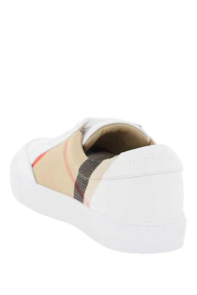 BURBERRY check sneakers 3