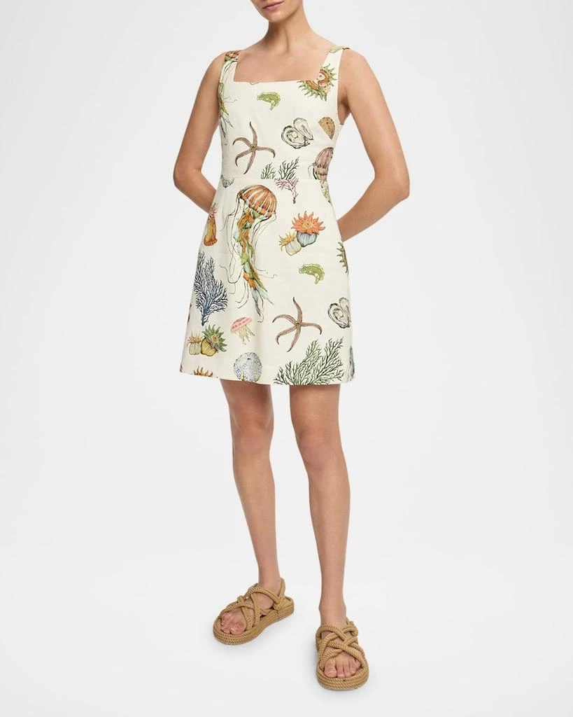 ALEMAIS Sea Mini Dress 2