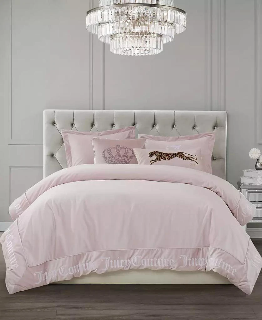 Juicy Couture Reversible Velvet Comforter Set 1