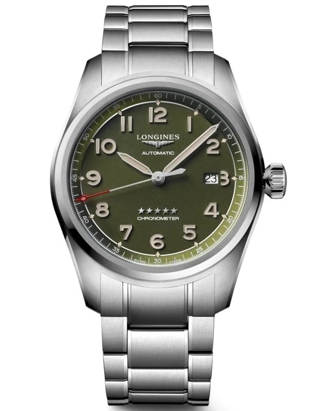 Longines Longines Spirit Automatic Green Dial Steel Men's Watch L3.811.4.03.6 1