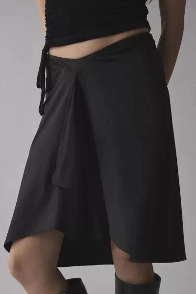 Motel Motel Esmeray Asymmetric Hanky Hem Midi Skirt 4