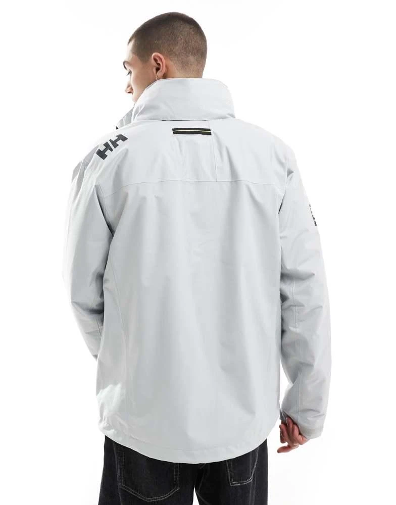 Helly Hansen Helly Hansen Crew hooded midlayer sailing jacket 2.1 in grey 4