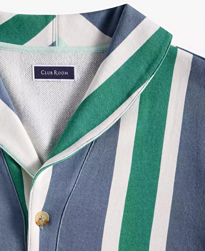 Club Room Men's Cotton Long-Sleeve Beach Stripe Cardigan, Exclusively at Macy's 5