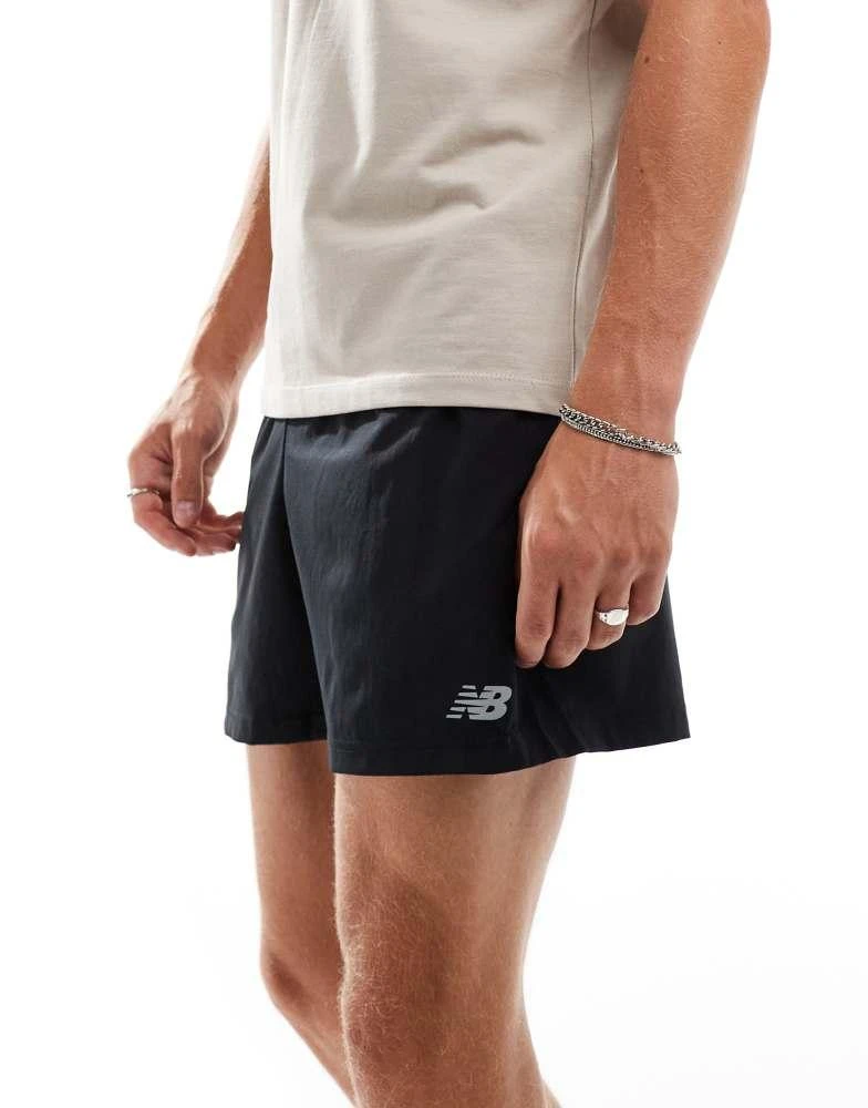 New Balance New Balance sport essentials lined short 5" in black 3
