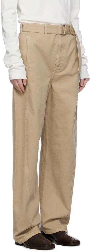 Lemaire SSENSE Exclusive Beige Jeans 2