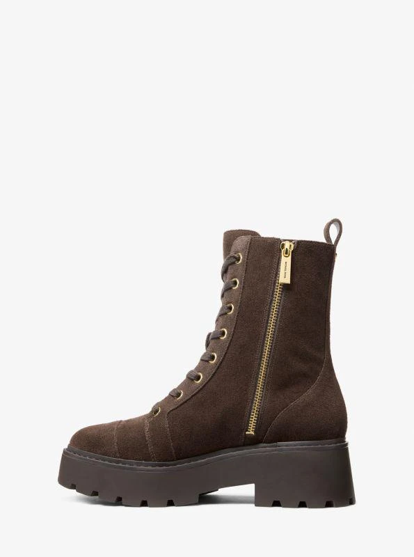 Michael Kors Blake Suede Combat Boot 3