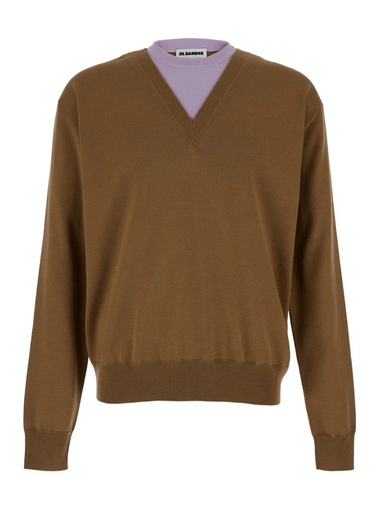 Jil Sander Jil Sander Double Neck Knitted Jumper 1