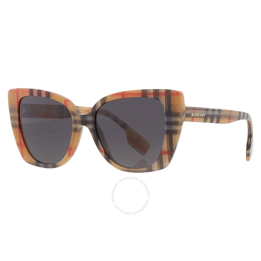 Burberry Burberry Meryl Dark Grey Cat Eye Ladies Sunglasses BE4393 377887 54 3