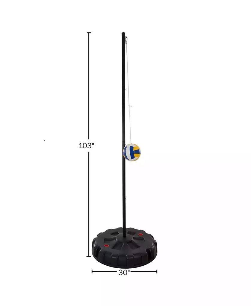 Trademark Global Hey Play Portable Tetherball with Base 4