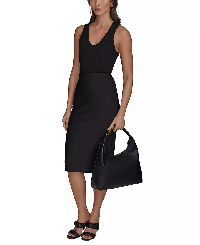 Donna Karan Bellmore Small Shoulder with Bezel Strap 2