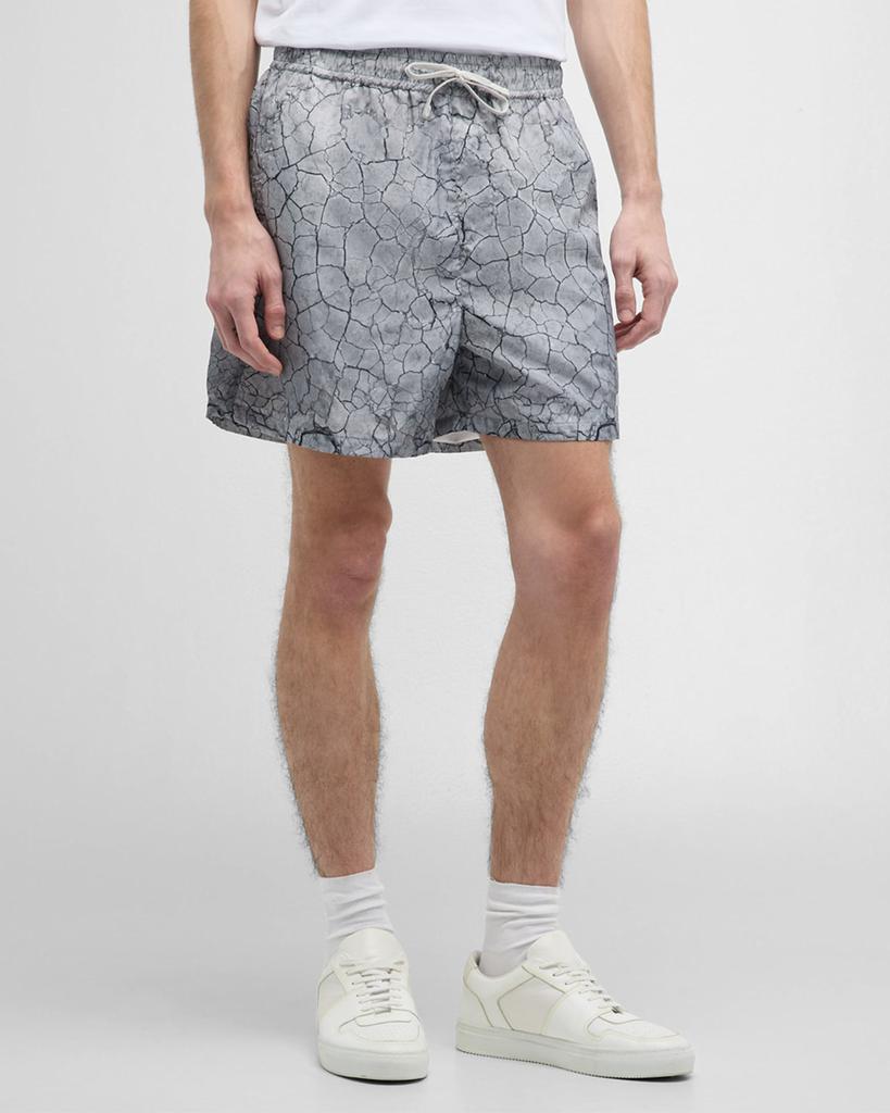 Stampd Men's Cracked Sand Trunks