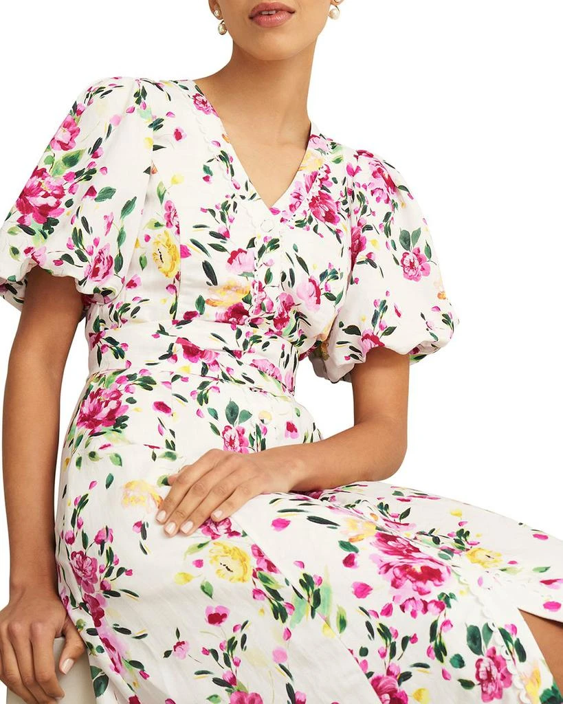 HOBBS LONDON Taylor Linen Blend Dress 4
