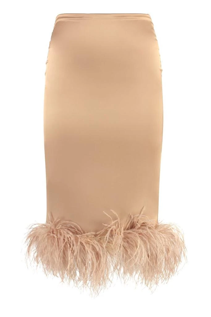 GIUSEPPE DI MORABITO Giuseppe Di Morabito Satin Skirt 1