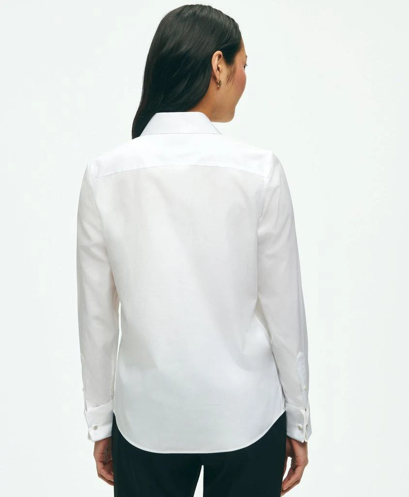 Brooks Brothers Black Fleece Pique Bib Tuxedo Shirt in Sea Island Cotton 4