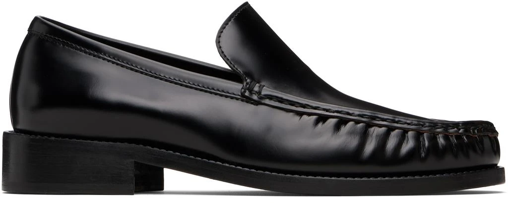 Acne Studios Black Leather Loafers 1