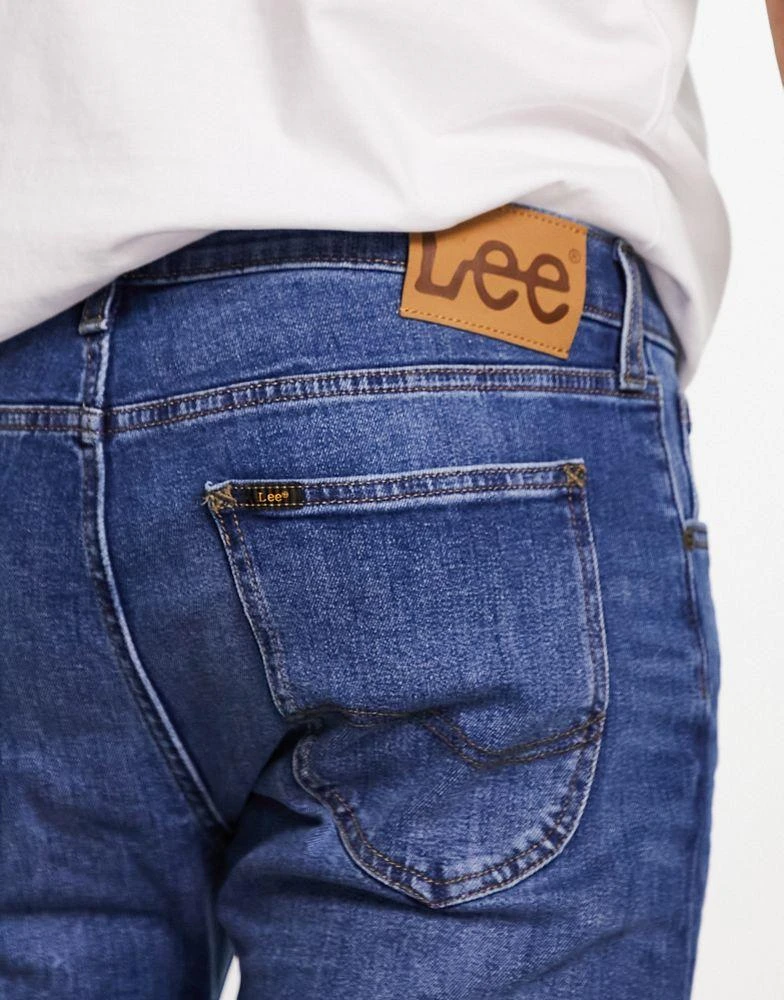 LEE Lee Luke slim tapered fit jeans in mid vintage wash 3